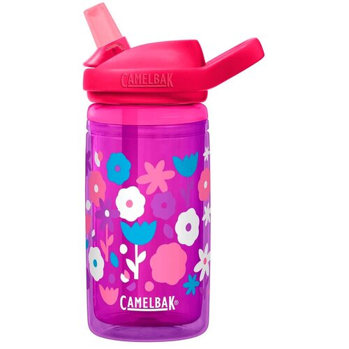 Бутылка для безалкогольных напитков, для воды CamelBak Eddy+ Kids Insulated 400 мл пластик розовый/фиолетовый