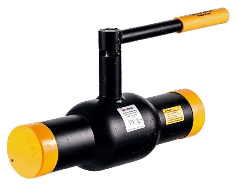 фото Шаровой кран Ballomax Ду 100 Ру 25, КШТ 60.102.100. А.25, Broen приварной, Балломакс с рукояткой Броен, DN100, КШТ 60.102