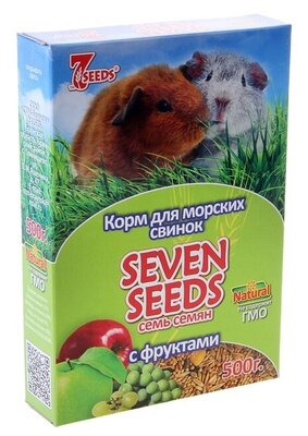 Корм «Seven Seeds» для морских свинок, с фруктами, 500 г 1078696