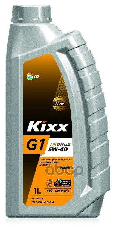 Синтетическое моторное масло Kixx G1 SN Plus 5W-40