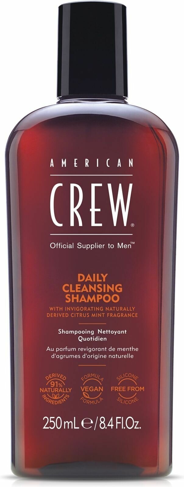 American Crew Шампунь очищающий для ежедневного ухода Daily Cleansing Shampoo, 250 мл