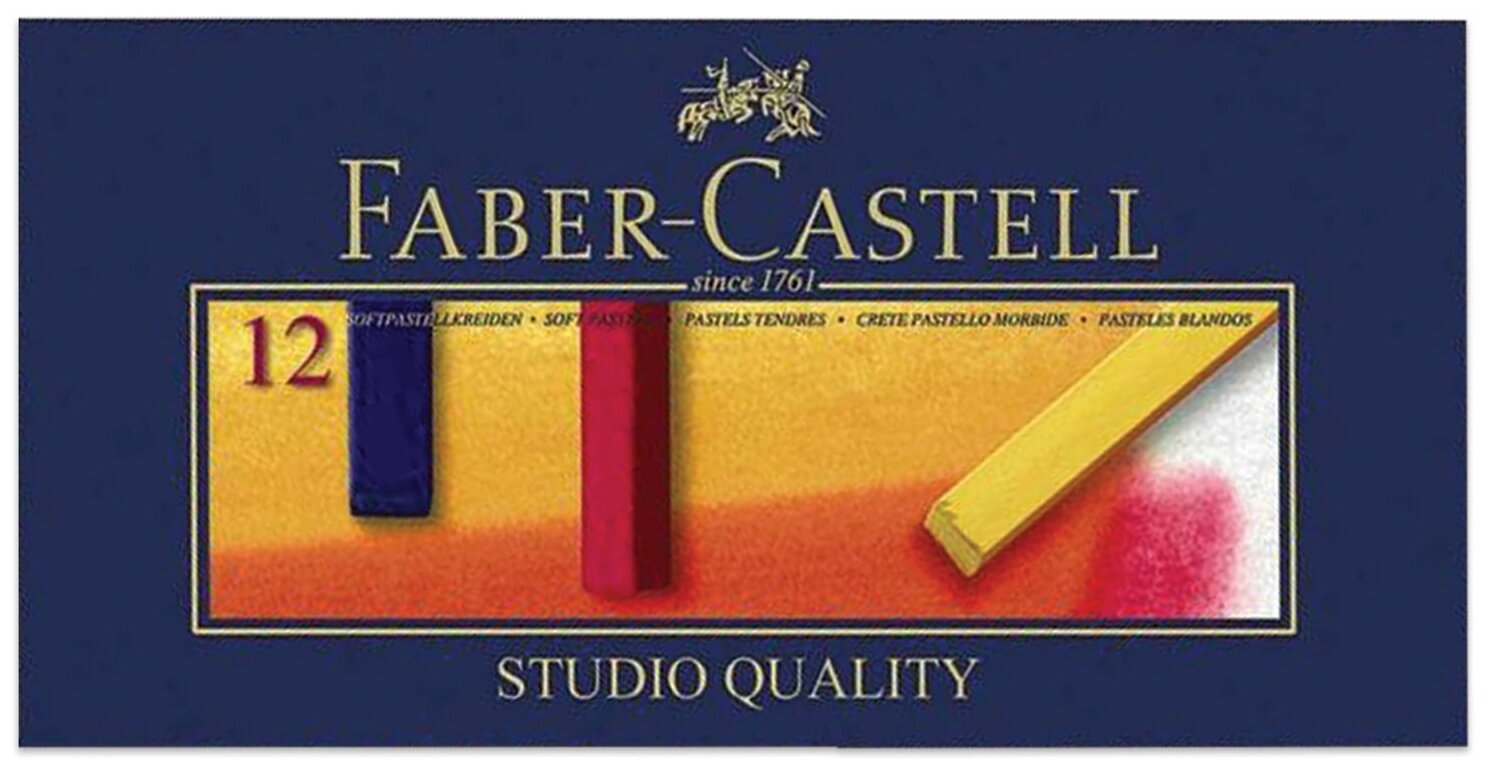 Пастель Soft, 12 цветов Faber-Castell - фото №7