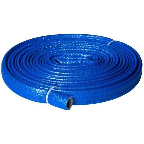 фото Теплоизоляция для труб k-flex compact в синей оболочке 22/4 бухта 10м