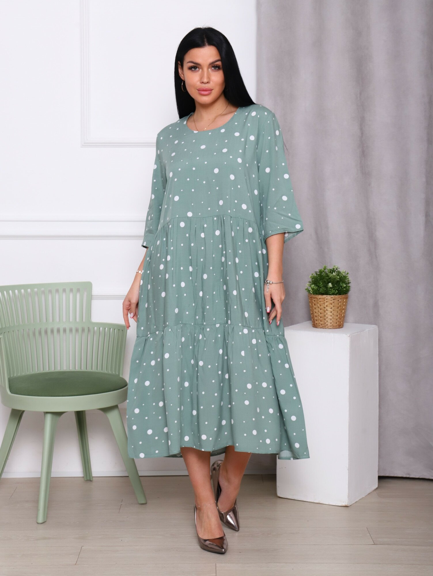Платье Территория СтрекоZZ, размер 58, бирюзовый — купить в интернет-магазине по низкой цене на Яндекс Маркете