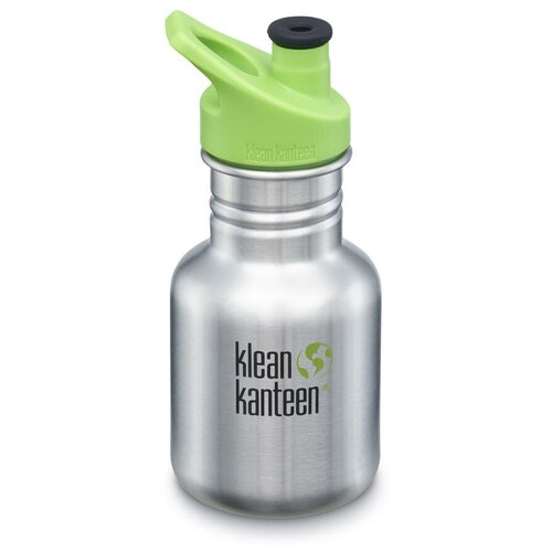 фото Детская бутылка klean kanteen kid classic sport 12oz (355 мл) (brushed stainless)