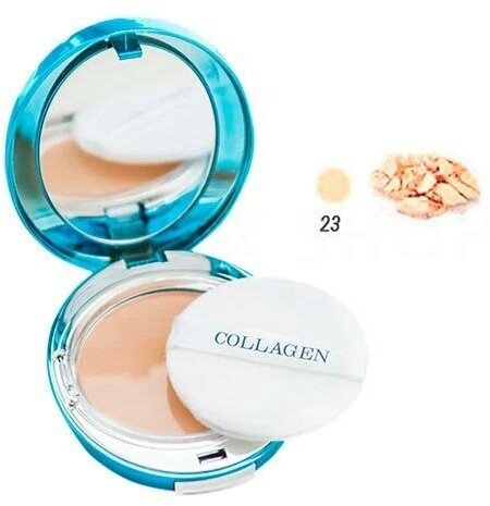 ENOUGH Collagen twoway cake (including Refill) #23 Пудра для лица с коллагеном со сменным блоком #23 13+13г