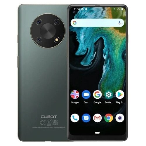 Смартфон CUBOT Max 3 464 ГБ Dual nano SIM зелeный 1199900₽