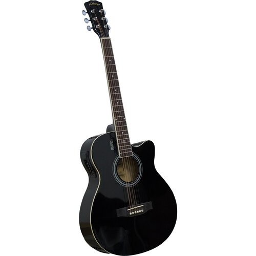 Электроакустическая гитара Jordani E4050EQ , со звукоснимателем, чёрная