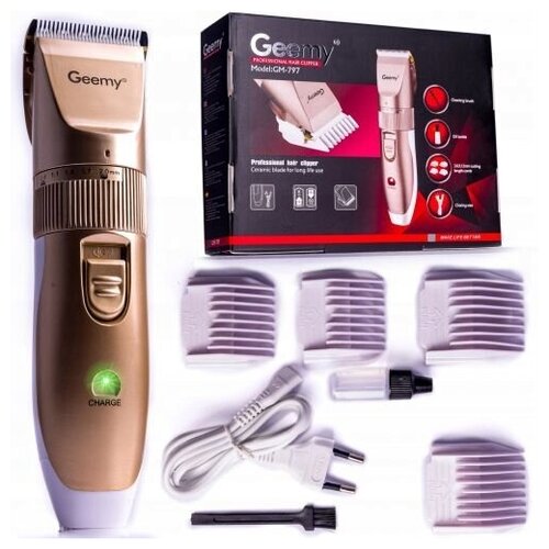 Машинка для стрижки Набор для стрижки GEEMY GM797 золотой 78500₽