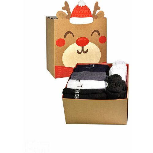 фото Носки status, 12 пар, размер 29, белый, серый, синий, черный