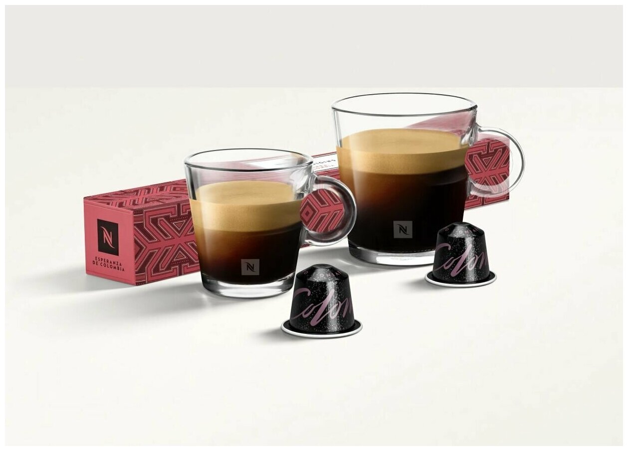 Кофе в капсулах Nespresso Original ESPERANZA DE COLOMBIA, 10 капсул в уп. - фотография № 9