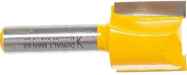 Фреза пазовая (d8/D20/H20/L52) HM DeWalt DT90010-QZ