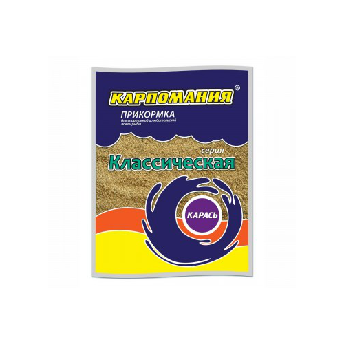 Прикормка Карпомания Классическая 750г Карась крупа ячневая макфа 5х80 г