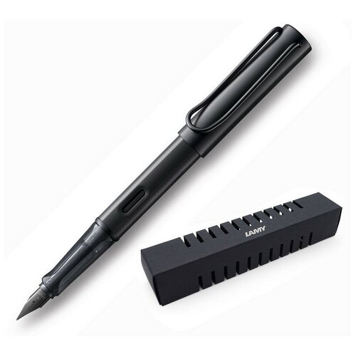 перьевая ручка lamy al star black перо m 4000528 Ручка перьевая LAMY 071 al-star, Черный, F, 4000525