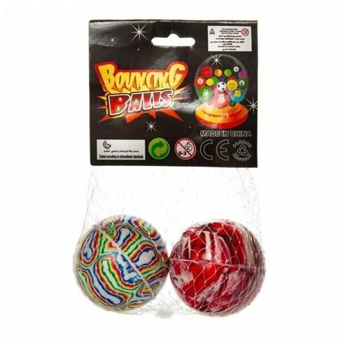 фото Мячик-попрыгунчик "разноцветный", 4 см junfa toys