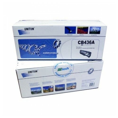 Uniton Premium CB436A, 2000 стр, черный