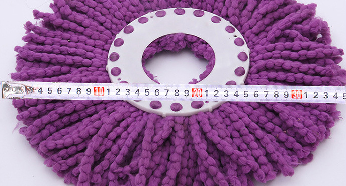 Насадка на швабру Spin and Go (Спин энд Гоу) микрофибра (фиолетовый) - фотография № 3