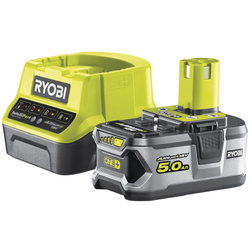 аккумулятор 4 0aч зарядное устройство rc18120 rc18120 140 5133003360 ryobi one Комплект RYOBI RC18120-150, 18 В, 5 А·ч