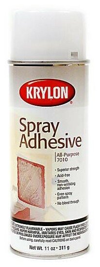 Krylon Spray Adhesive- All Purpose 7010-KRYLON SPRAY ADHESIV