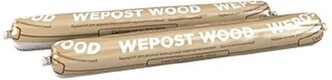 Герметик Wepost Wood 1К, американская сосна, 0.8 кг, комплект 2 штуки