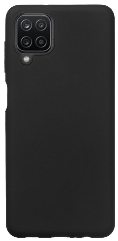 Чехол (клип-кейс) DEPPA Gel color case, для Samsung Galaxy A12, черный [87839] - фото №2