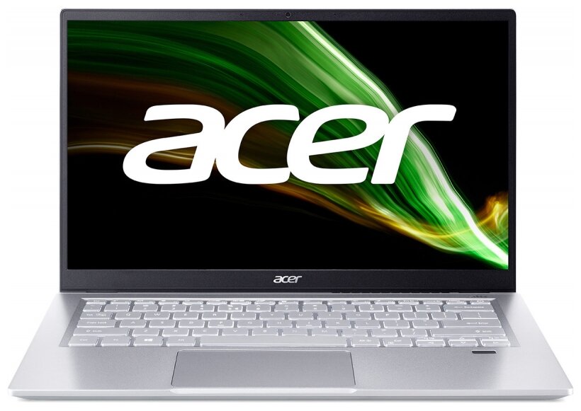 Ноутбук Acer Swift 3 SF314-511-76S0 14" FHD IPS/Core i7-1165G7/16GB/512GB SSD/Intel Iris Xe Graphics/None (Boot-up only)/NoODD/серебристый (NX.ABLER.006)