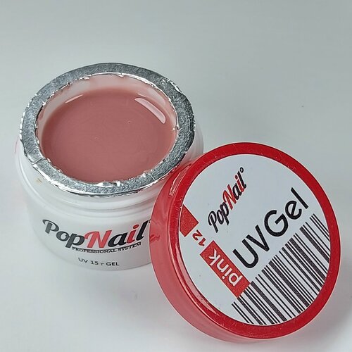 Гель для наращивания ногтей G&S PopNail Pink-12 15 г.