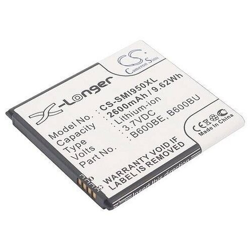 аккумулятор ibatt ib u3 m478 3100mah для samsung galaxy note ii lte 32gb gt n7108 sch r950 sgh n025 shv e250 Аккумулятор Cameron Sino CS-SMI950XL 2600 мАч для Samsung Galaxy S4