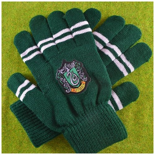 Перчатки , размер 18, зеленый