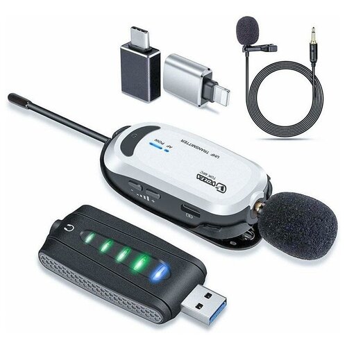 Радиосистема для мобильных устройств и ПК TOK MIC (US-4R) usb микрофон neatmic beecaster usb