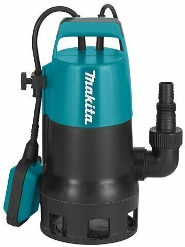 Дренажный насос для грязной воды 1100Вт - 240л/м Makita PF1010