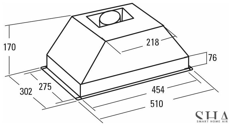 Вытяжка кухонная Cata G-45 X /L - фотография № 6