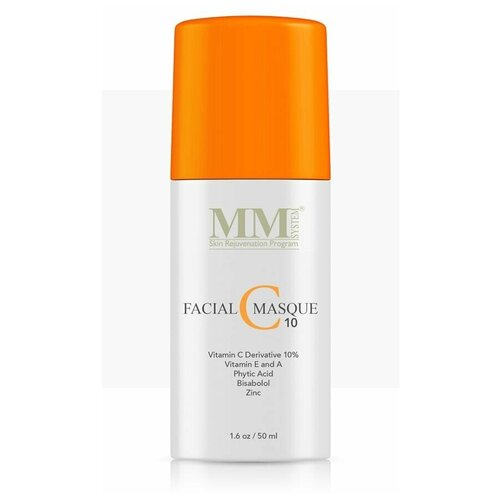 Антиоксидантная маска для лица с витамином С 10% Mene&Moy System Antioxidante Facial Masque Vitamin C 10%