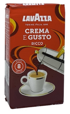 Кофе молотый Lavazza Crema e Gusto Ricco, 250 г
