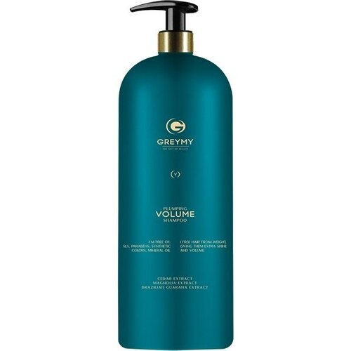 GREYMY VOLUME Plumping Volume SHAMPOO - Уплотняющий шампунь для объема 1000мл