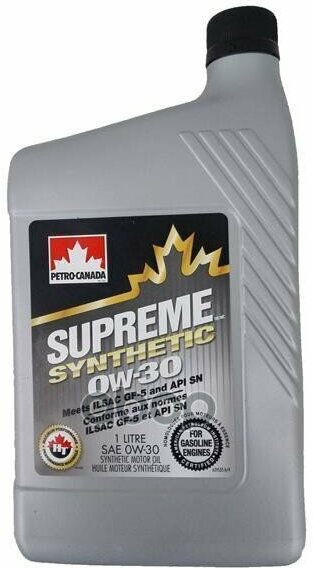 PETRO-CANADA Масло Моторное Petrocanada Supreme Synthetic Синт. 0W-30 1Л.