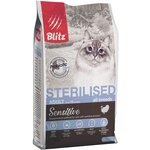 Blitz корм для стерилизованных кошек с индейкой - изображение