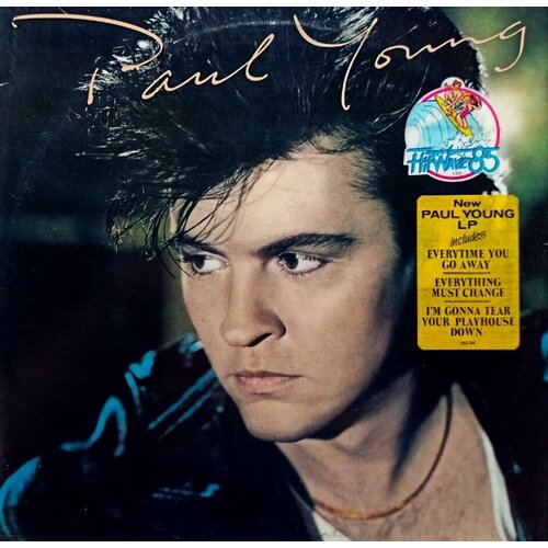 Paul Young. The Secret Of Association (Holland, 1985) LP, EX paul young the secret of association holland 1985 lp ex