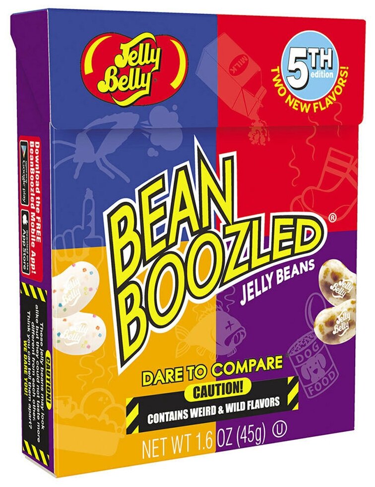 Драже жевательное Jelly Belly ассорти Bean Boozled 6 версия 45гр - фотография № 5