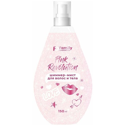 Мист для волос и тела Pink Revolution, 150 мл