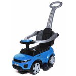 Каталка-толокар Babycare Sport Car с резиновыми колесами и кожаным сиденьем 614W - изображение