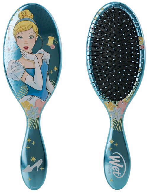 WET BRUSH DISNEY PRINCESS TRUE CINDERELLA BLUE Щетка для спутанных волос Дисней (Золушка)