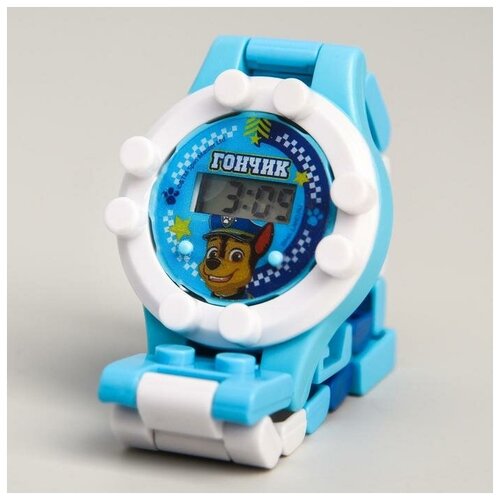 Наручные часы голубой часы наручные лего микки маус с ремешком конструктором 1 шт