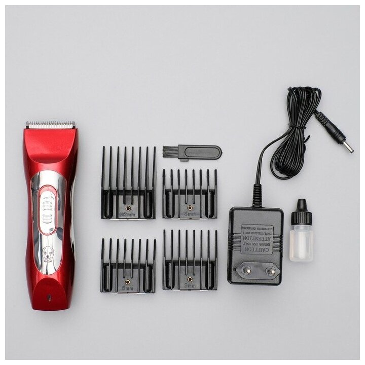 Машинка для стрижки Pet Clipper электрическая, 3 Вт, белая - фотография № 6