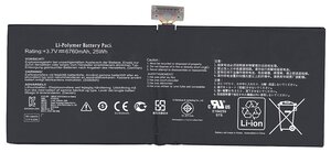 Аккумуляторная батарея C12-TF600T для планшета Asus VivoTab TF600T 25Wh