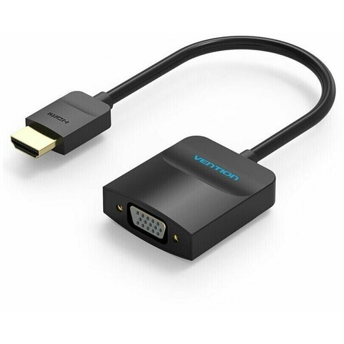 Переходник HDMI - VGA Vention ACHBB 0.15m адаптер vga m в hdmi f с аудио