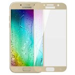 Защитное стекло 5D SG для Samsung Galaxy A5 2017 золотистое - изображение