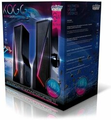 Акустическая система SMARTBUY KOGG , Bluetooth, 6Вт, RGB-подсветка