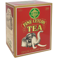 Чай черный крупнолистовой Mlesna «Fine Ceylon Tea» (Замечательный Чай Цейлона «Красный Слон») листовой 250гр.