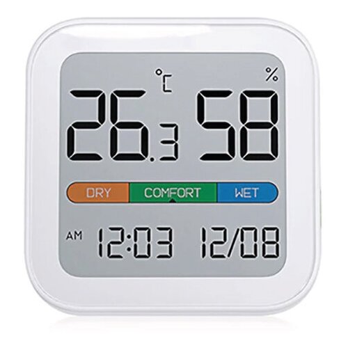 Метеостанция с часами и датой MIIIW Comfort Temperature And Humidity Clock S210